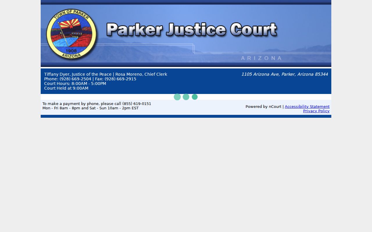 Parker warrant records citation payment channel